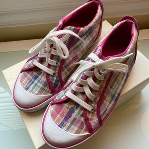 Coach | Barrett Poppy Plaid Sneakers (7.5M US)